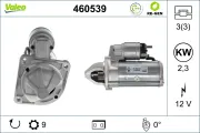 Starter 12 V 2,3 kW VALEO 460539