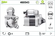 Starter 12 V 0,85 kW VALEO 460543
