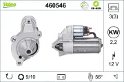 Starter 12 V 2,2 kW VALEO 460546