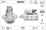 Starter 12 V 2,4 kW VALEO 460547