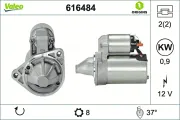 Starter 12 V 0,9 kW VALEO 616484