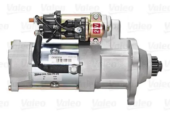 Starter 24 V 6,2 kW VALEO 458647 Bild Starter 24 V 6,2 kW VALEO 458647