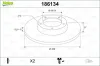 Bremsscheibe Vorderachse VALEO 186134
