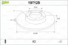 Bremsscheibe Hinterachse VALEO 197129