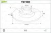 Bremsscheibe Hinterachse VALEO 197308