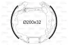 Bremsbackensatz Hinterachse VALEO 554848