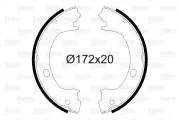 Bremsbackensatz, Feststellbremse Hinterachse VALEO 564057