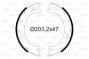 Bremsbackensatz, Feststellbremse Hinterachse VALEO 564058