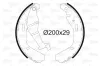 Bremsbackensatz Hinterachse VALEO 564102