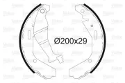 Bremsbackensatz Hinterachse VALEO 564102