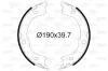 Bremsbackensatz, Feststellbremse Hinterachse VALEO 564188