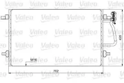 Kondensator, Klimaanlage VALEO 814030