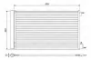 Kondensator, Klimaanlage VALEO 814042