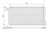 Kondensator, Klimaanlage VALEO 814177