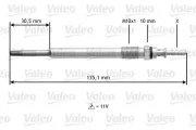 Glühkerze 11 V VALEO 345112