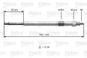 Glühkerze 11,5 V VALEO 345139