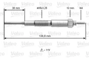 Glühkerze 11 V VALEO 345173