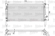 Kühler, Motorkühlung VALEO 701731