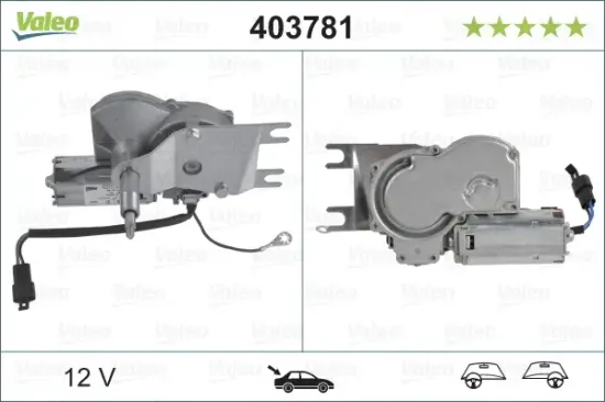 Wischermotor 12 V hinten VALEO 403781 Bild Wischermotor 12 V hinten VALEO 403781