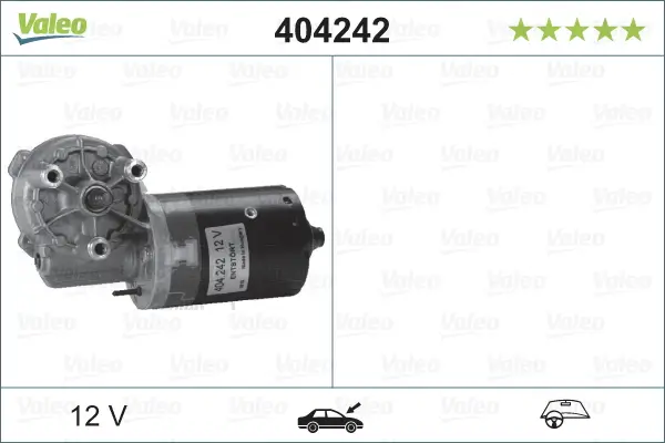 Wischermotor 12 V VALEO 404242