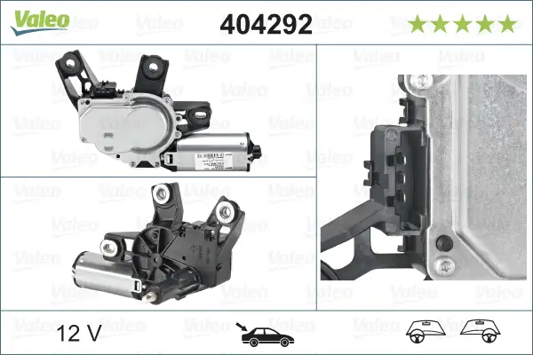 Wischermotor 12 V VALEO 404292