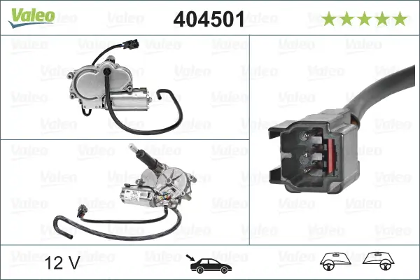 Wischermotor 12 V VALEO 404501 Bild Wischermotor 12 V VALEO 404501