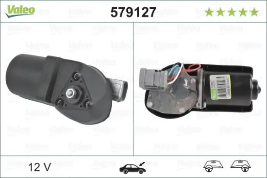 Wischermotor 12 V vorne VALEO 579127 Bild Wischermotor 12 V vorne VALEO 579127