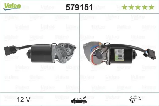 Wischermotor 12 V vorne VALEO 579151 Bild Wischermotor 12 V vorne VALEO 579151