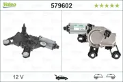 Wischermotor 12 V hinten VALEO 579602