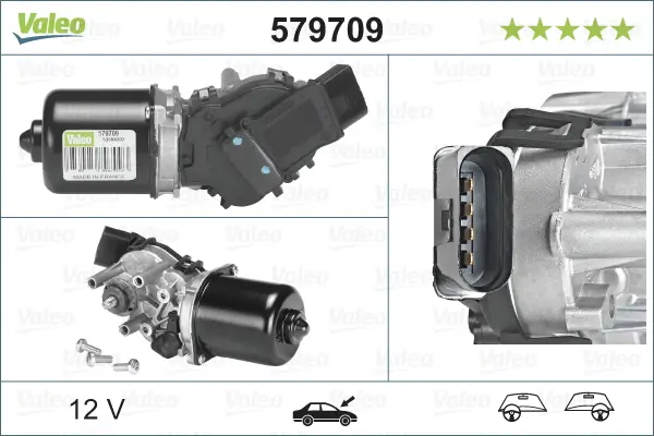 Wischermotor 12 V vorne VALEO 579709