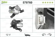 Wischermotor 12 V hinten VALEO 579760