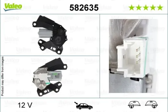 Wischermotor 12 V hinten VALEO 582635 Bild Wischermotor 12 V hinten VALEO 582635