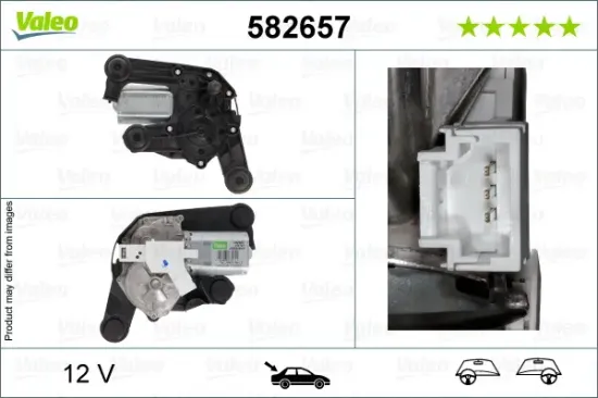 Wischermotor 12 V hinten VALEO 582657 Bild Wischermotor 12 V hinten VALEO 582657