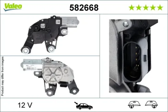 Wischermotor 12 V hinten VALEO 582668 Bild Wischermotor 12 V hinten VALEO 582668