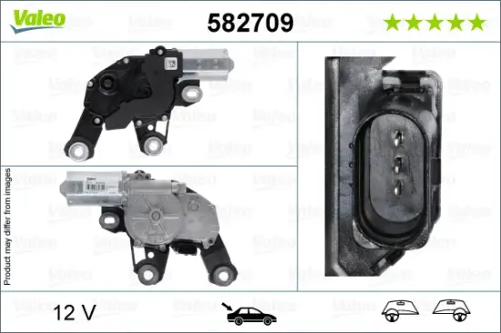Wischermotor 12 V hinten VALEO 582709 Bild Wischermotor 12 V hinten VALEO 582709