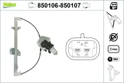 Fensterheber vorne links VALEO 850106