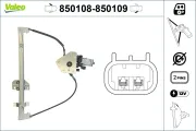 Fensterheber vorne links VALEO 850108