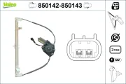 Fensterheber vorne links VALEO 850142