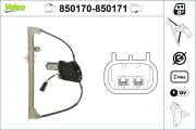 Fensterheber vorne links VALEO 850170