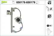 Fensterheber hinten rechts VALEO 850179