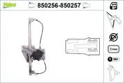 Fensterheber hinten links VALEO 850256