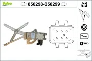 Fensterheber vorne links VALEO 850298