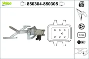 Fensterheber vorne rechts VALEO 850305