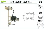 Fensterheber hinten links VALEO 850392