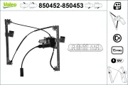 Fensterheber vorne links VALEO 850452
