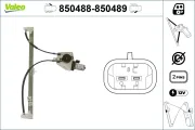 Fensterheber vorne links VALEO 850488