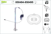Fensterheber vorne links VALEO 850494