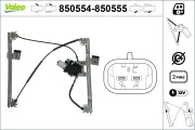 Fensterheber vorne links VALEO 850554