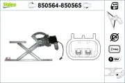 Fensterheber vorne links VALEO 850564