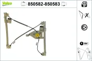Fensterheber vorne links VALEO 850582